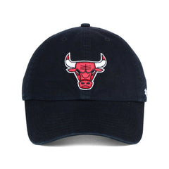 Black Chicago Bulls '47 Core Logo Clean Up Adjustable Hat | NBA