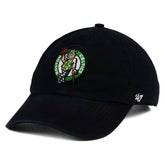 Black Boston Celtics '47 Core Logo Clean Up Adjustable Hat | NBA