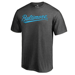 Baltimore Orioles Blue Wordmark T-Shirt - MLB T-shirts