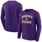 Minnesota Vikings Victory Arch Long Sleeve T-Shirt | NFL On sale