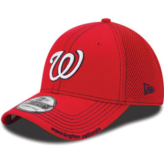 New Era Washington Nationals Red Neo 39THIRTY Stretch Fit Hat - MLB Hats