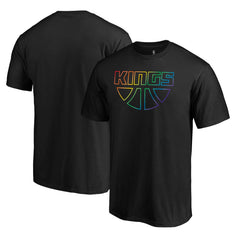 Black Sacramento Kings Team Pride Wordmark T-Shirt | NBA
