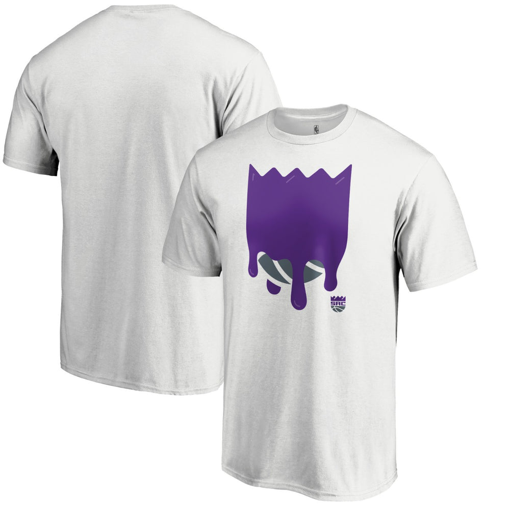 White Sacramento Kings Nice Drip T-Shirt | NBA