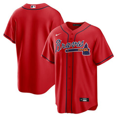 Atlanta Braves Nike Alternate Replica Team Jersey - MLB Jerseys