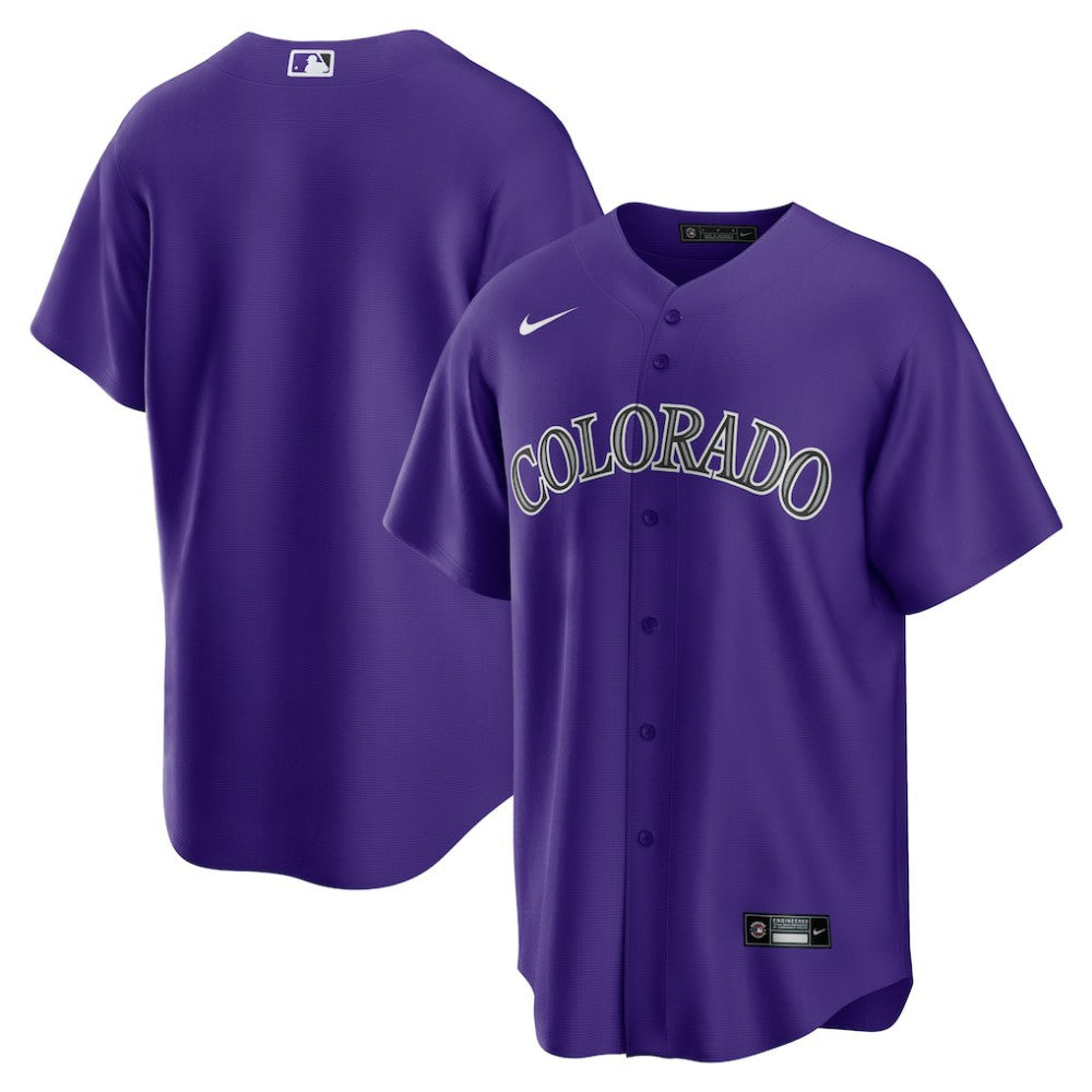 Colorado Rockies Nike Alternate Replica Team Jersey - MLB Jerseys