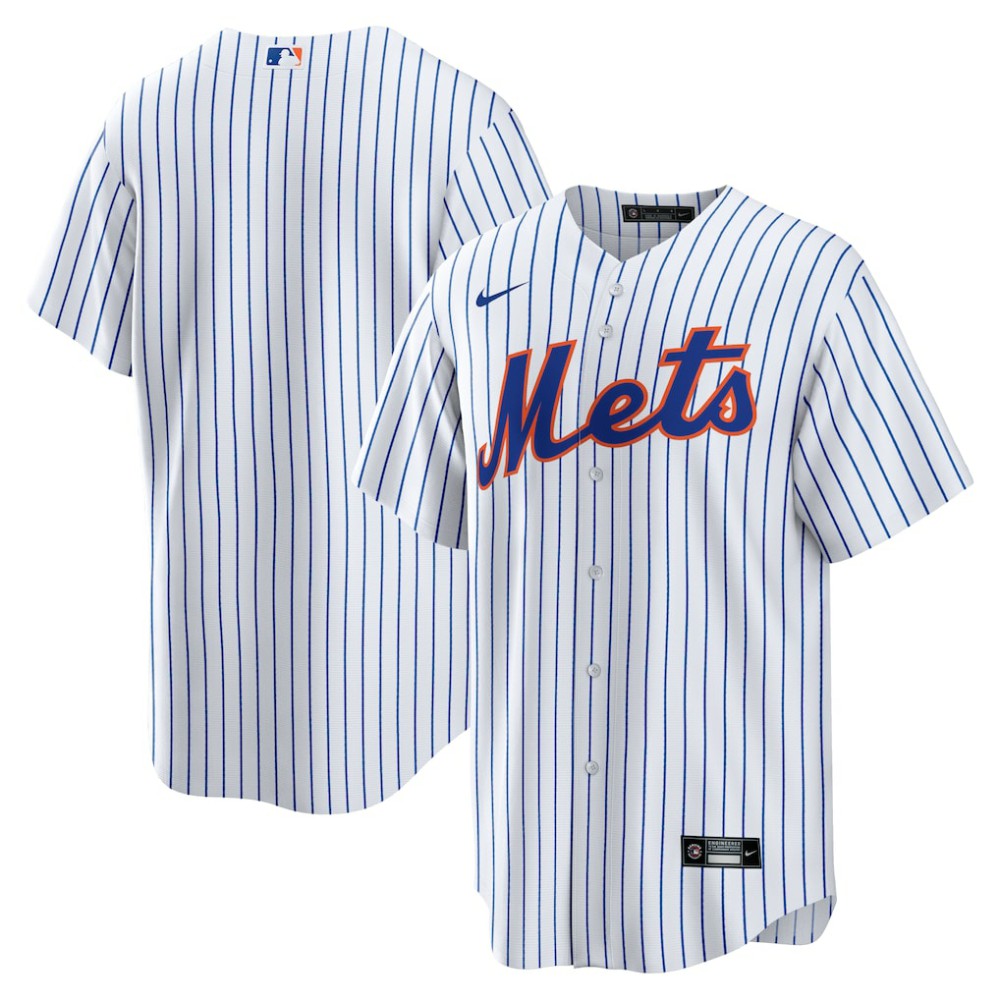New York Mets Nike Home Replica Team Jersey - MLB Jerseys
