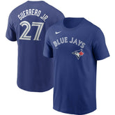 Vladimir Guerrero Jr. Toronto Blue Jays Nike Name & Number T-Shirt - MLB T-shirts