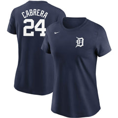 Miguel Cabrera Detroit Tigers Nike Women's Name & Number T-Shirt - MLB T-shirts