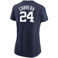 Miguel Cabrera Detroit Tigers Nike Women's Name & Number T-Shirt - MLB T-shirts