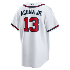 Ronald Acuna Jr. Atlanta Braves Nike Home Replica Player Name Jersey - MLB Jerseys