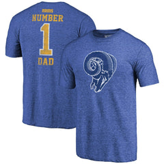 Los Angeles Rams Greatest Dad Retro Tri-Blend T-Shirt | NFL US