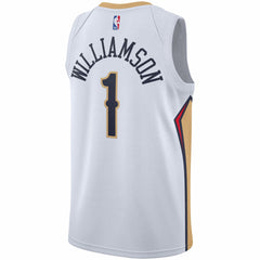 White Zion Williamson New Orleans Pelicans 2019/2020 Swingman Jersey | NBA