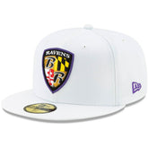 Baltimore Ravens Shield Omaha 59FIFTY Fitted Hat | NFL Online