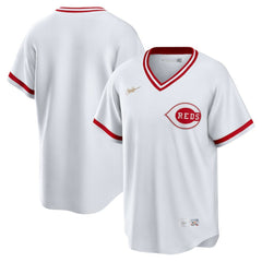 Cincinnati Reds Nike Home Cooperstown Collection Team Jersey - MLB Jerseys