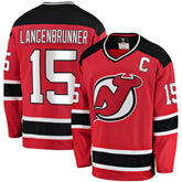 Jamie Langenbrunner New Jersey Devils Fanatics Premier Breakaway Retired Player Jersey - NHL Jerseys