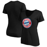Bayern Munich Women's Logo V-Neck T-Shirt