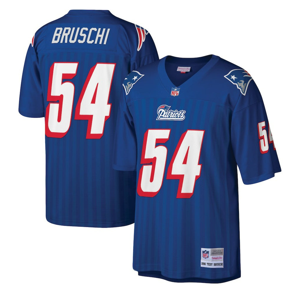 New England Patriots Tedy Bruschi Legacy Replica Jersey | NFL Online