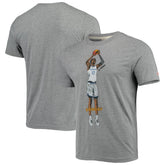 Gray Ja Morant Memphis Grizzlies Player Graphic Tri-Blend T-Shirt | NBA