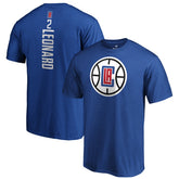 Blue Kawhi Leonard LA Clippers Playmaker Name & Number T-Shirt | NBA