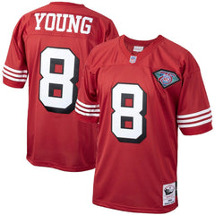 San Francisco 49ers Steve Young 1994 Authentic Throwback Retired Player Jersey | NFL Discount