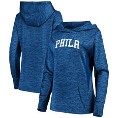 Royal Philadelphia 76ers Women's Showtime Done Better Pullover Hoodie | NBA