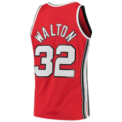 Red Bill Walton Portland Trail Blazers 1976/77 Hardwood Classics Swingman Jersey | NBA