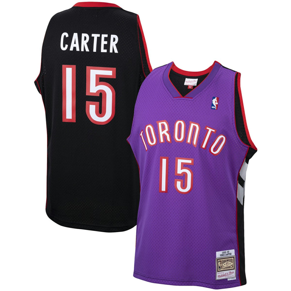 Purple Vince Carter Toronto Raptors 1999/00 Hardwood Classics Swingman Jersey | NBA