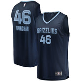 Icon Edition John Konchar Memphis Grizzlies Fast Break Replica Jersey Navy | NBA