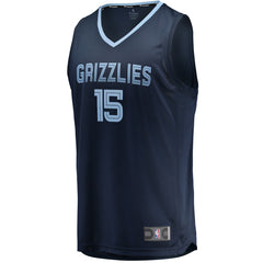 Icon Edition Brandon Clarke Memphis Grizzlies Fast Break Replica Jersey Navy | NBA