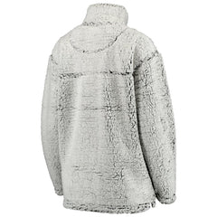 Chicago Bears Women's Sherpa Quarter-Zip Pullover Jacket | NFL Near me
