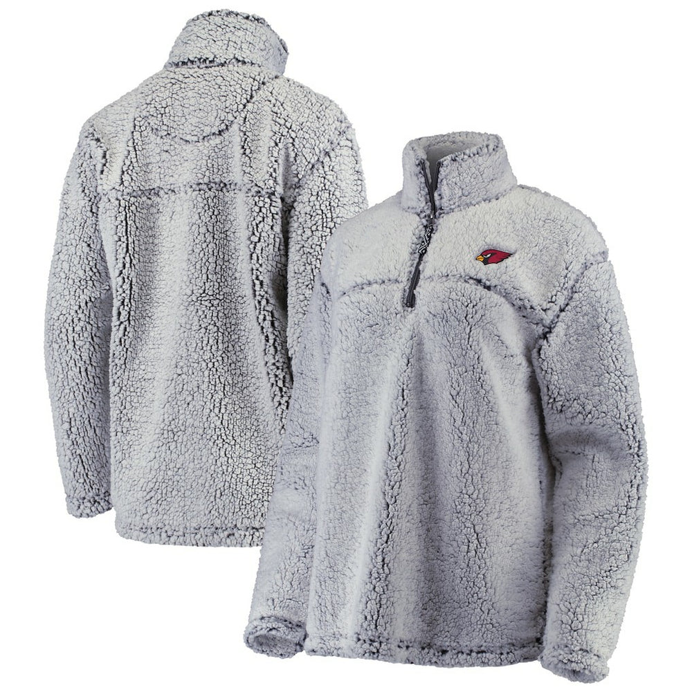 Arizona Cardinals G-III 4Her by Carl Banks Women's Sherpa Quarter-Zip Pullover Jacket | NFL Near me