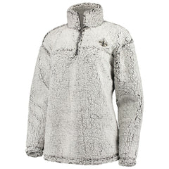 New Orleans Saints G-III 4Her by Carl Banks Women's Sherpa Quarter-Zip Pullover Jacket | NFL Near me