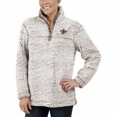 New Orleans Saints G-III 4Her by Carl Banks Women's Sherpa Quarter-Zip Pullover Jacket | NFL Near me