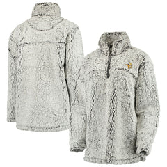 Minnesota Vikings Women's Sherpa Quarter-Zip Pullover Jacket | NFL Near me