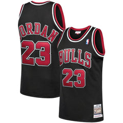 Black Michael Jordan Chicago Bulls 1997/98 Hardwood Classics Authentic Jersey sale | NBA