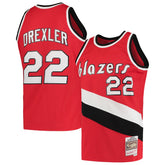 Red Clyde Drexler Portland Trail Blazers 1983/84 Hardwood Classics Swingman Jersey | NBA