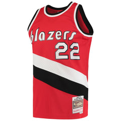Red Clyde Drexler Portland Trail Blazers 1983/84 Hardwood Classics Swingman Jersey | NBA