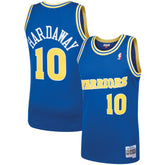 Royal Tim Hardaway Golden State Warriors 1990/91 Hardwood Classics Swingman Jersey sale | NBA