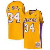 Gold Shaquille O'Neal Los Angeles Lakers Hardwood Classics Swingman Jersey | NBA
