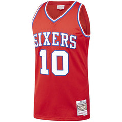 Red Maurice Cheeks Philadelphia 76ers Hardwood Classics Swingman Jersey | NBA