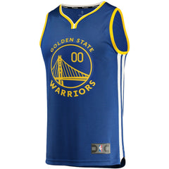 Icon Edition Golden State Warriors Youth 2019/20 Fast Break Custom Replica Jersey Royal sale | NBA