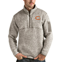 Chicago Bears Antigua Fortune Quarter-Zip Pullover Jacket | NFL On sale