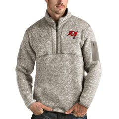 Tampa Bay Buccaneers Antigua Fortune Quarter-Zip Pullover Jacket | NFL Online