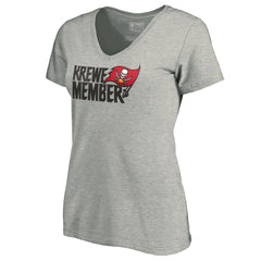 Tampa Bay Buccaneers Women's Krewe Member V-Neck T-Shirt | NFL Online