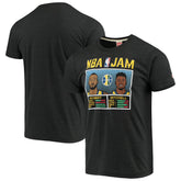 Charcoal Donovan Mitchell & Rudy Gobert Utah Jazz NBA Jam T-Shirt | NBA