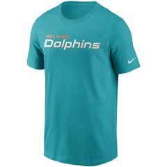 Miami Dolphins Team Wordmark T-Shirt | NFL Hot