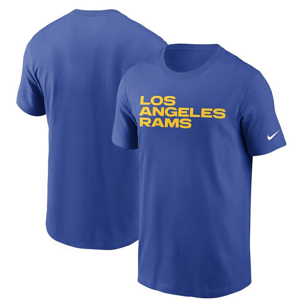 Los Angeles Rams Team Wordmark T-Shirt | NFL Online