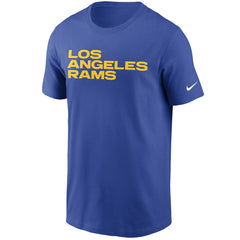 Los Angeles Rams Team Wordmark T-Shirt | NFL Online