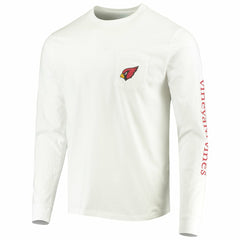 Arizona Cardinals Vineyard Vines Whale Helmet Long Sleeve T-Shirt | NFL US