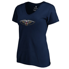 Navy Zion Williamson New Orleans Pelicans Women's Playmaker Name & Number V-Neck T-Shirt | NBA